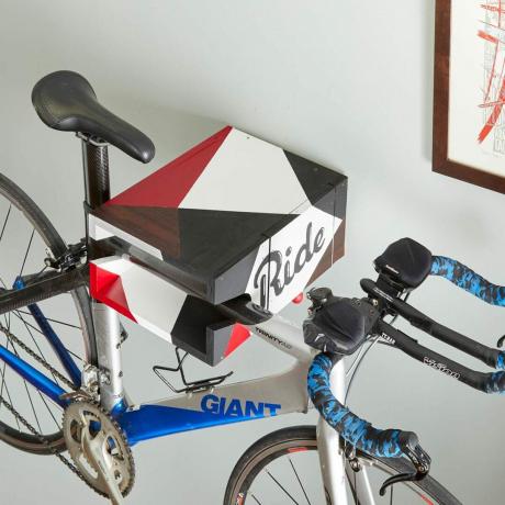 Soporte para bicicletas montado en la pared