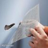Используйте алюминиевую сетку для быстрого ремонта гипсокартона (DIY)