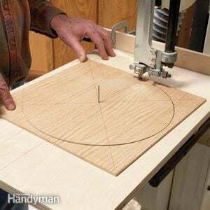 Carpintería: técnicas para cortar círculos con una sierra de cinta