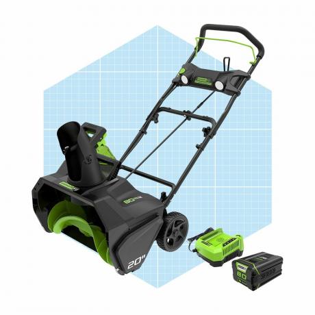 Amazon.co.jp： Greenworks Pro 80v 20 インチ 除雪機 2ah バッテリーと充電器付き Ecomm: DIY・工具・ガーデン