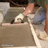 Reparar o reemplazar: vertido de escalones de concreto
