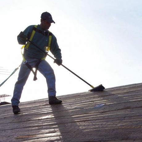 pulire il tetto
