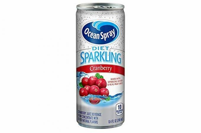 Jugo de arándano espumoso Ocean Spray Diet, lata de 8.4 onzas (paquete de 24) 