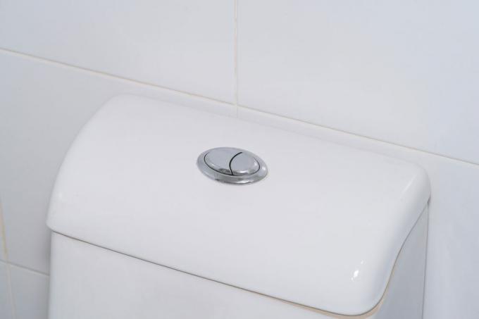 WC-Knopf mit Doppelspülung