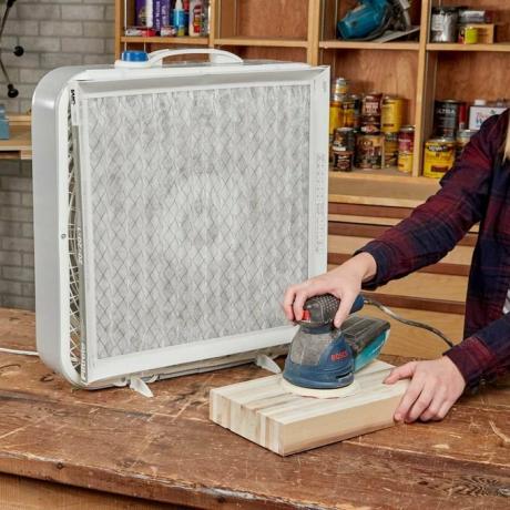 HH Handy Hint box ventilateur filtre à bois ventilateur filtre de fournaise