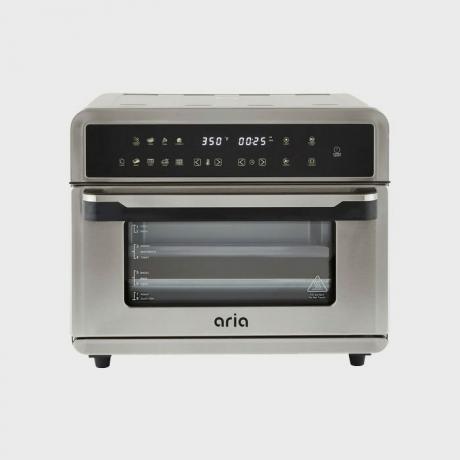 Aria All In 1 Premium 30 Qt. Rustfritt stål Touchscreen Air Fryer Brødristerovn med oppskriftsbok