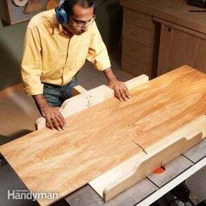 Plantillas para sierra de mesa: construya un trineo para sierra de mesa