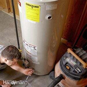 Cómo limpiar un calentador de agua