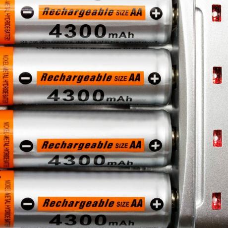 baterias recarregáveis 