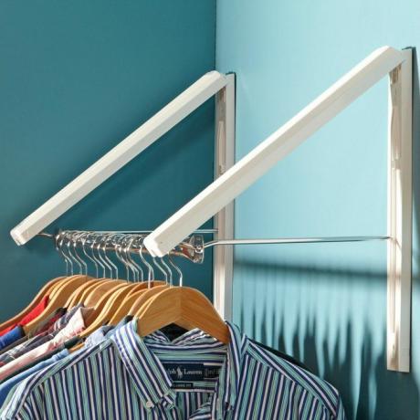 armario de almacenamiento de ropa plegable truco de lavandería
