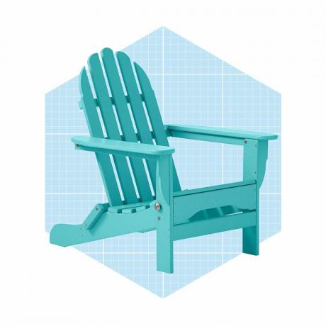 Всепогодный переработанный стул для патио Adirondack