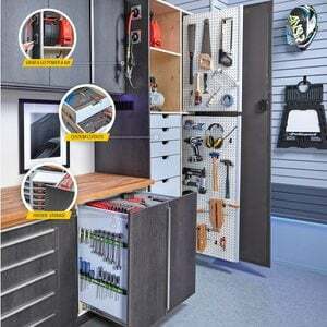 Cómo personalizar los gabinetes de garaje para obtener más almacenamiento