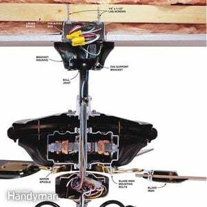 Cómo arreglar un ventilador de techo que se tambalea: reparación de un ventilador de techo