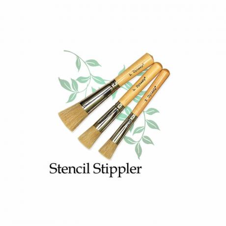 Stippler Paint Brush Stencilstippler