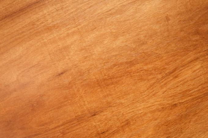 Glad oppervlak van houten tafel