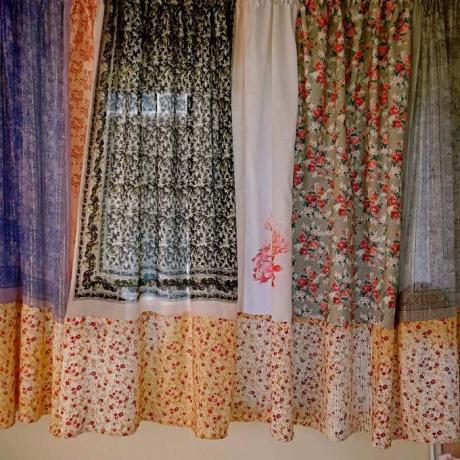bufanda-cortinas ideas de cortina de bricolaje