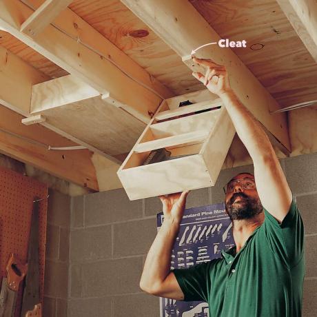 soluciones para talleres pequeños cajones de techo