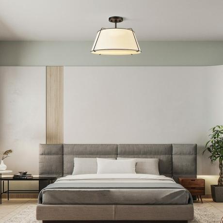 Oświetlenie sufitowe do sypialni 9 Najlepsze oświetlenie sufitowe do sypialni Ecomm Via Overstock.com