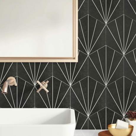 Aster 9 X 10 Porcelain Patterned Wall & Floor Tile Ecomm Wayfair.com