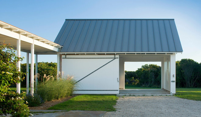 Hedendaagse garage door Estes/Twombly Architects, Inc.