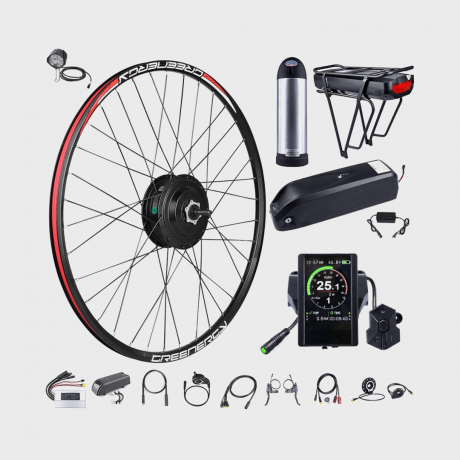 Kit de conversión de bicicleta eléctrica con motor de cubo delantero Bafang Ecomm a través de Amazon