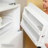 Sådan vendes en køleskabsdør (DIY)