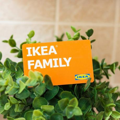 Členská karta rodiny Ikea
