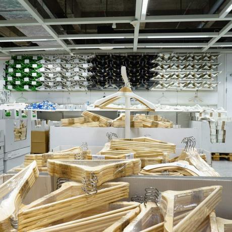Organizace nákupních center IKEA Hangers