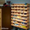 Planos de estanterías de garaje: organizador de hardware (bricolaje)