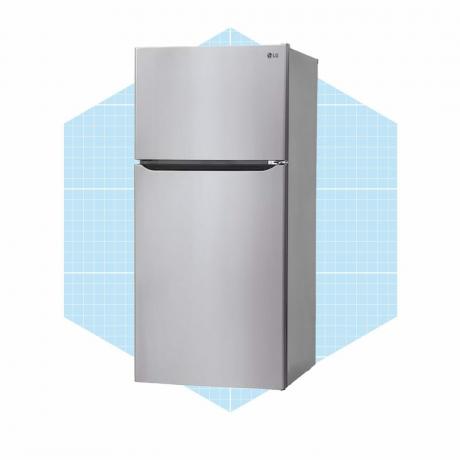 Réfrigérateur à congélateur supérieur avec distributeur d'eau interne LG
