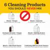6 tīrīšanas līdzekļi, kurus nekad nevajadzētu sajaukt