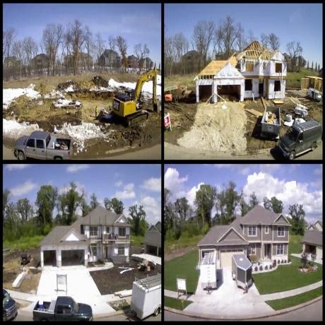 La costruzione di una casa mostrata attraverso la fotografia time-lapse | Suggerimenti per i professionisti della costruzione