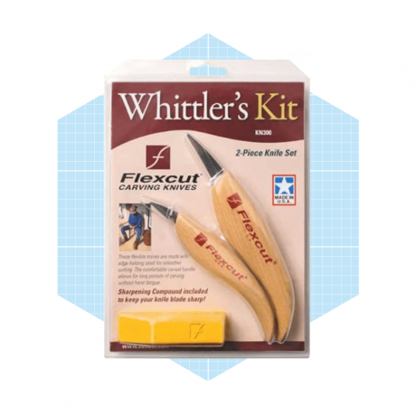 Инструменти за дърворезба Flexcut Whittlers Kit Ecomm Чрез Amazon.com