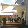 Hvordan skygge dekket eller terrassen din med en DIY fortelt