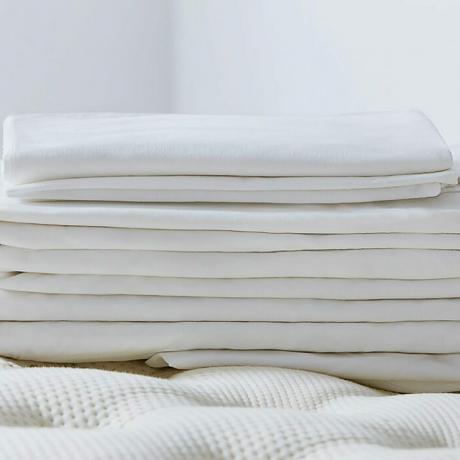 Set di lenzuola in percalle organico Ecomm Via Saatva.com