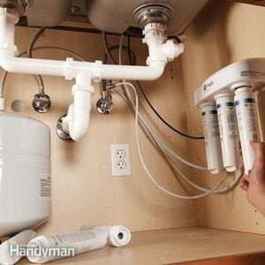 Installare un filtro dell'acqua ad osmosi inversa