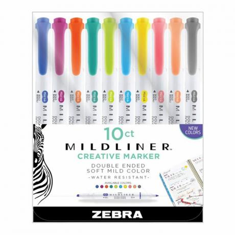 Креативний маркер Zebra Pen Midliner