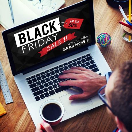 online black Friday -tilbud