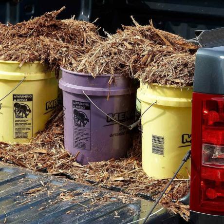 Enklere mulch lossing 5 gallon bøtte