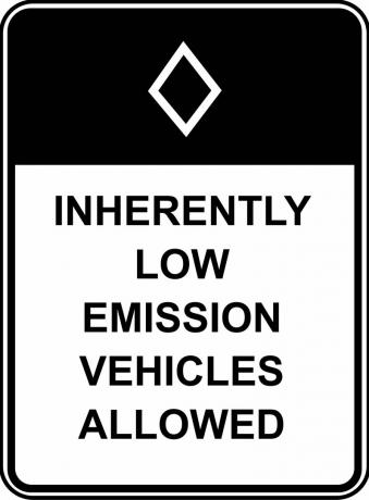 Egyenletesen alacsony kibocsátású járművek megengedettek