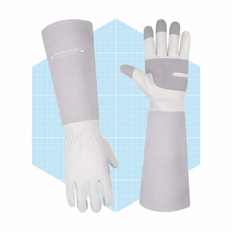 Kožne vrtlarske rukavice dugih rukava 