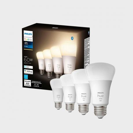 Philips Hue White A19 Bombilla LED inteligente Ecomm Amazon.com.mx: Electrónicos