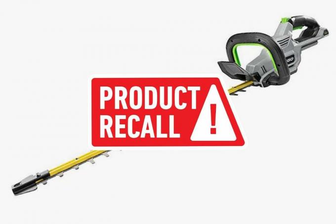 Ego Electric Hedge Trimmer Recall Dh Fhm