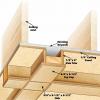天井パネル：梁とパネル天井（DIY）の取り付け方法