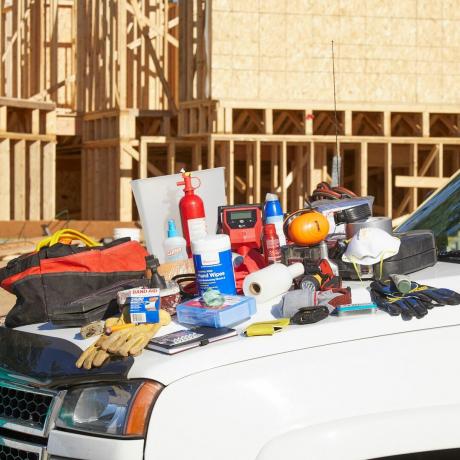 Herramientas en un camión | Consejos para profesionales de la construcción