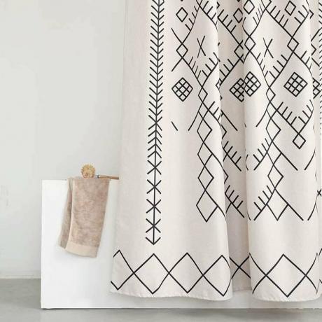 Завеса за туширање од мароканске тканине Иокии Бохо