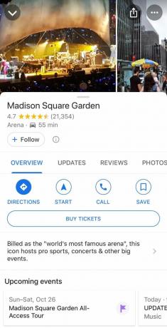 구글 지도 티켓 구매