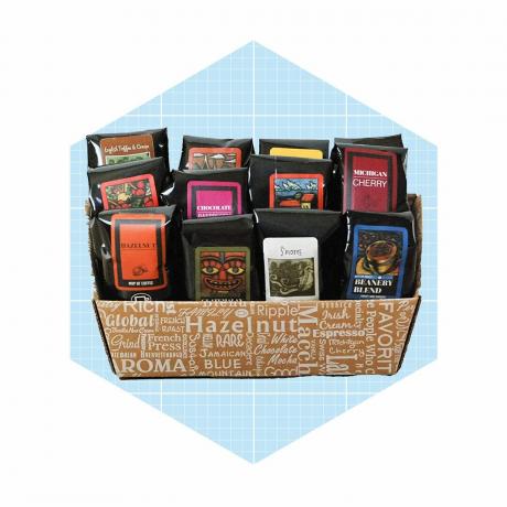 Caja de regalo de selección de café indulgente Ecomm Amazon.com