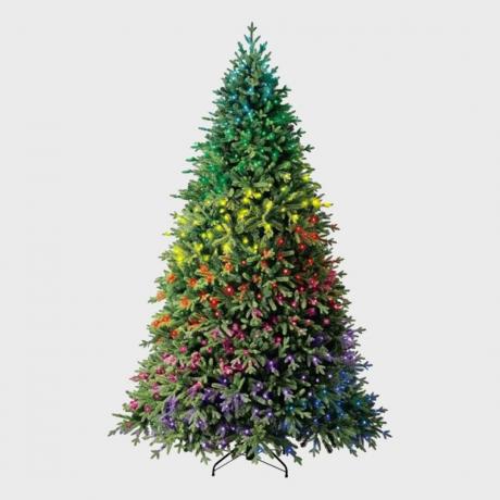 Home Decorators Collection 9 Foot Twinkly Rainbow Black Spruce
