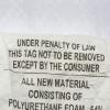 Dlatego usuwanie znacznika materaca jest nielegalne